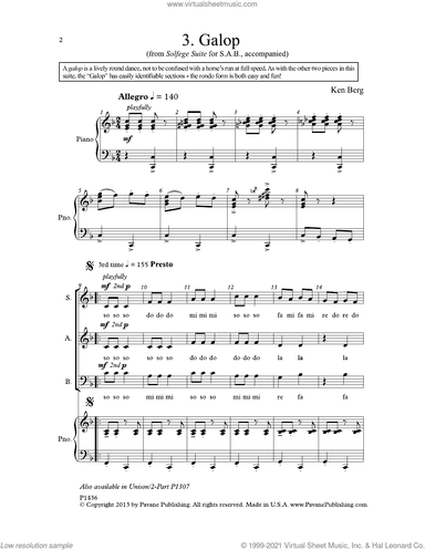 Galop (from "Solfege Suite")