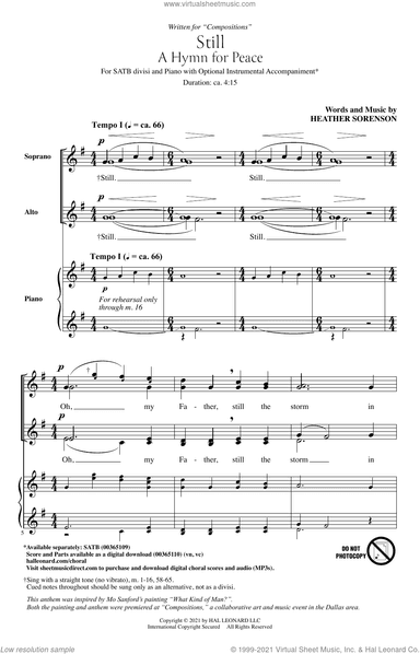 Still (A Hymn For Peace)