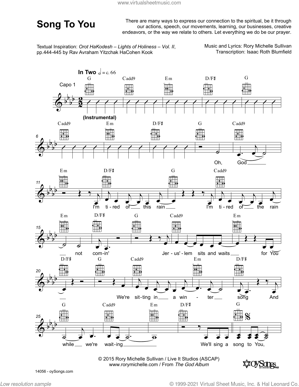 Song To You