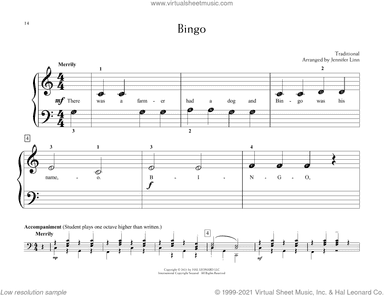 Bingo (arr. Jennifer Linn)