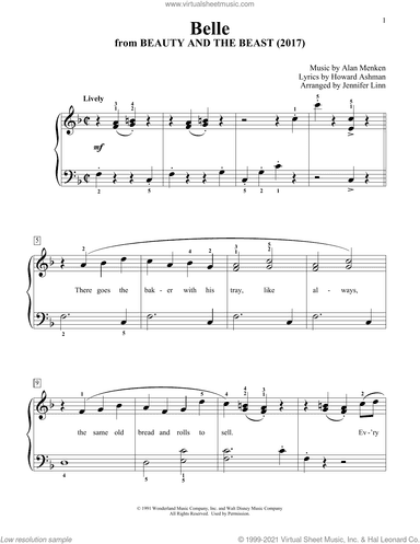 Belle (from Beauty And The Beast) (arr. Jennifer Linn)