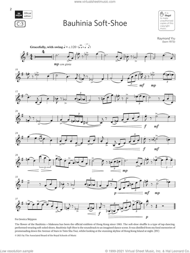 Bauhinia Soft-Shoe (Grade 4 List C3 from the ABRSM Clarinet syllabus from 2022)