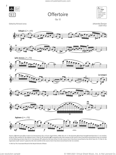 Offertoire, Op. 12 (Grade 7 List B3 from the ABRSM Flute syllabus from 2022)