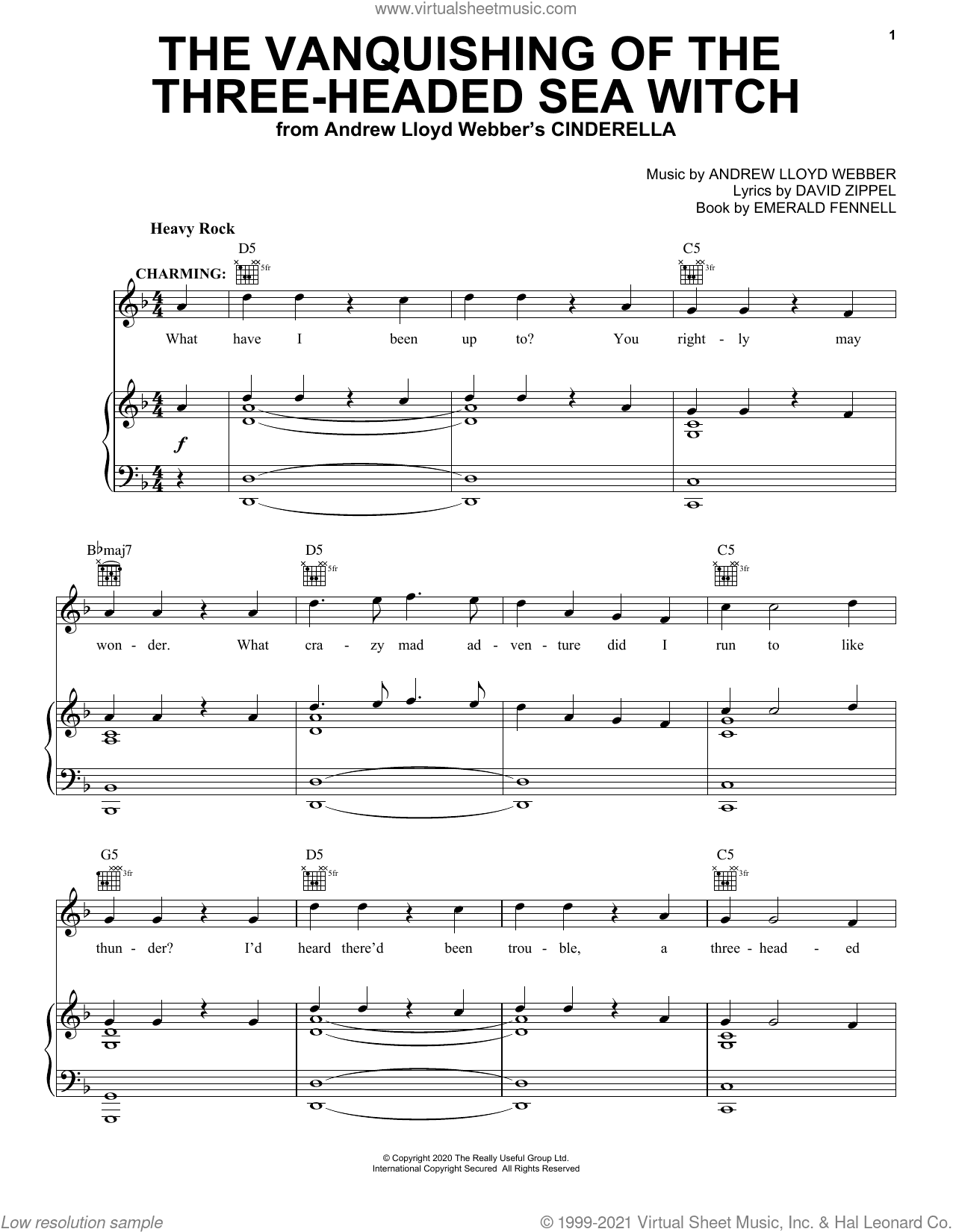 The Vanquishing Of The Three-Headed Sea Witch (from Andrew Lloyd Webber's Cinderella)