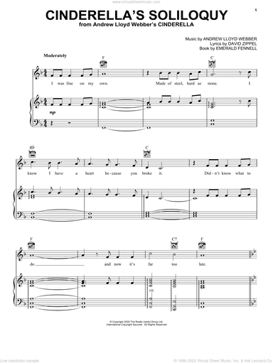 Cinderella's Soliloquy (from Andrew Lloyd Webber's Cinderella)