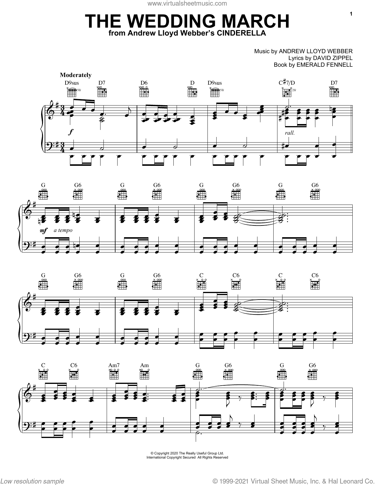 The Wedding March (from Andrew Lloyd Webber's Cinderella)
