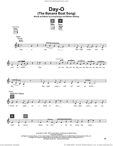Day-O (The Banana Boat Song)