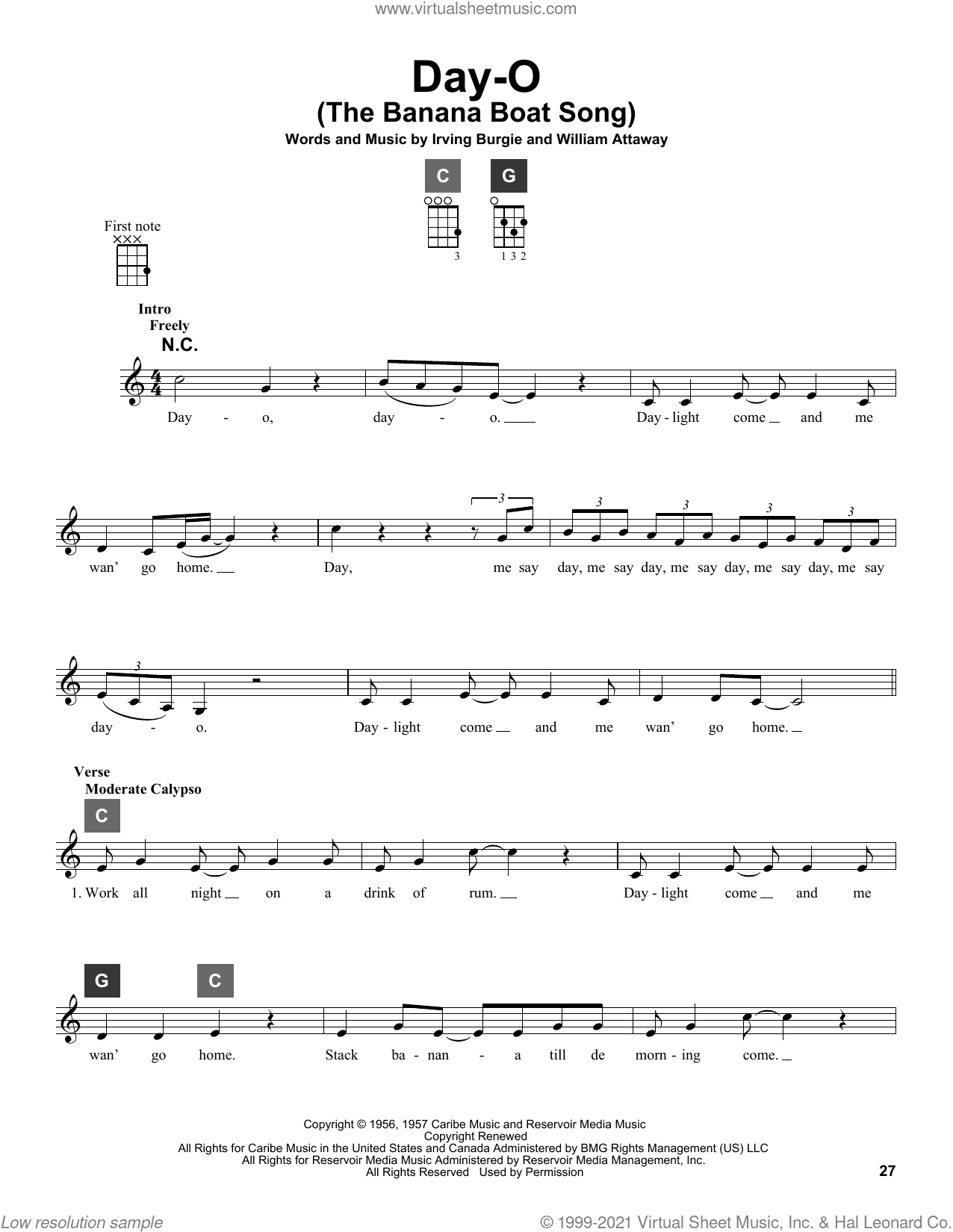 Day-O (The Banana Boat Song)