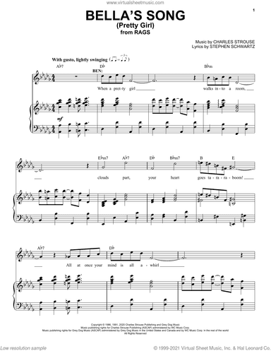 Bella's Song (Pretty Girl) (from Rags: The Musical)