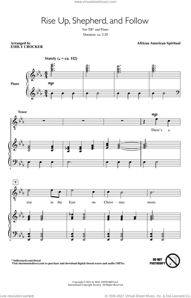 Rise Up, Shepherd, And Follow (arr. Emily Crocker)