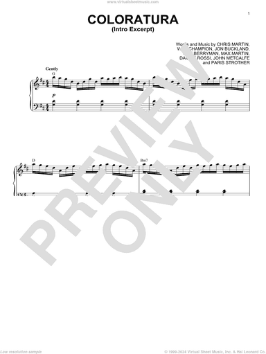 Coloratura (Intro Excerpt)