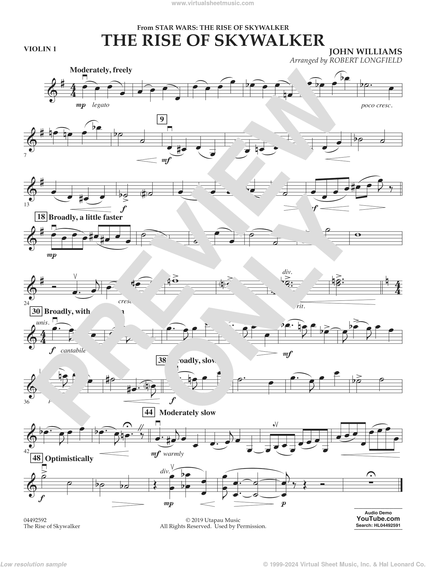 The Rise of Skywalker (from The Rise of Skywalker) (arr. Longfield)