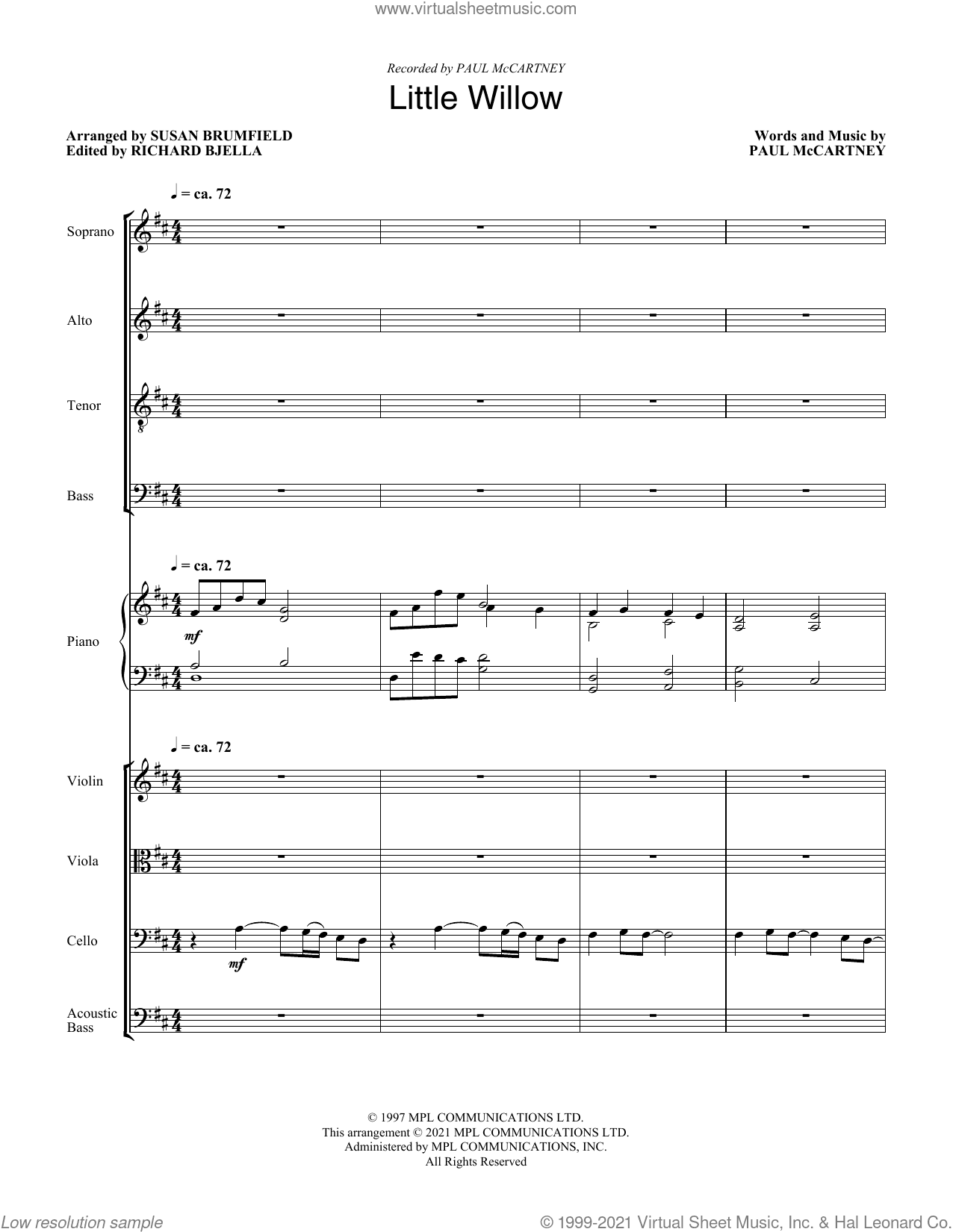 Little Willow (arr. Susan Brumfield) (COMPLETE)