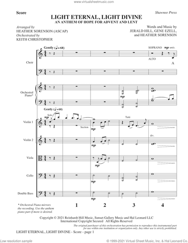 Light Eternal, Light Divine (An Anthem Of Hope For Advent And Lent)