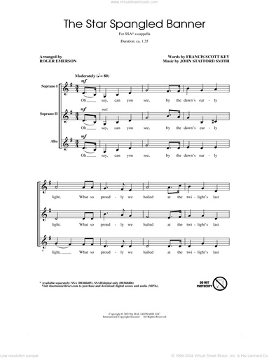 Star Spangled Banner (arr. Roger Emerson)