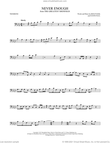 Never Enough (from The Greatest Showman)