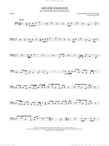 Never Enough (from The Greatest Showman)