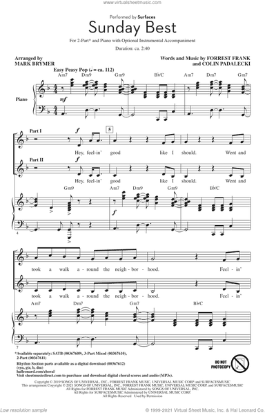 Sunday Best (arr. Mark Brymer)