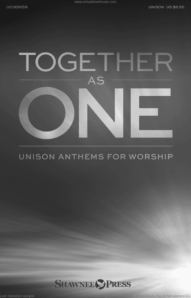 Together As One (Unison Anthems for Worship)