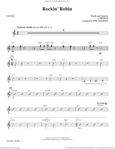 Rockin' Robin (arr. Tom Anderson) (complete set of parts)