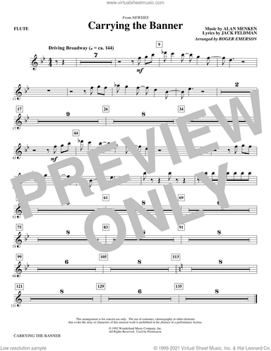 Carrying The Banner (from Newsies) (arr. Roger Emerson)