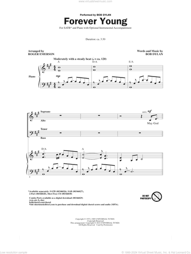 Forever Young (arr. Roger Emerson)