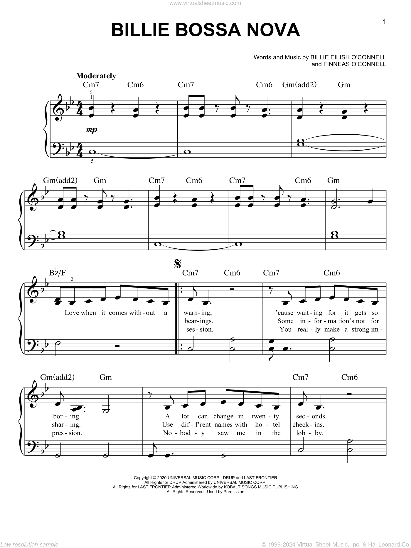 Billie Bossa Nova