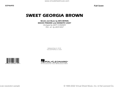 Sweet Georgia Brown (arr. Matt Conaway and Jack Holt)