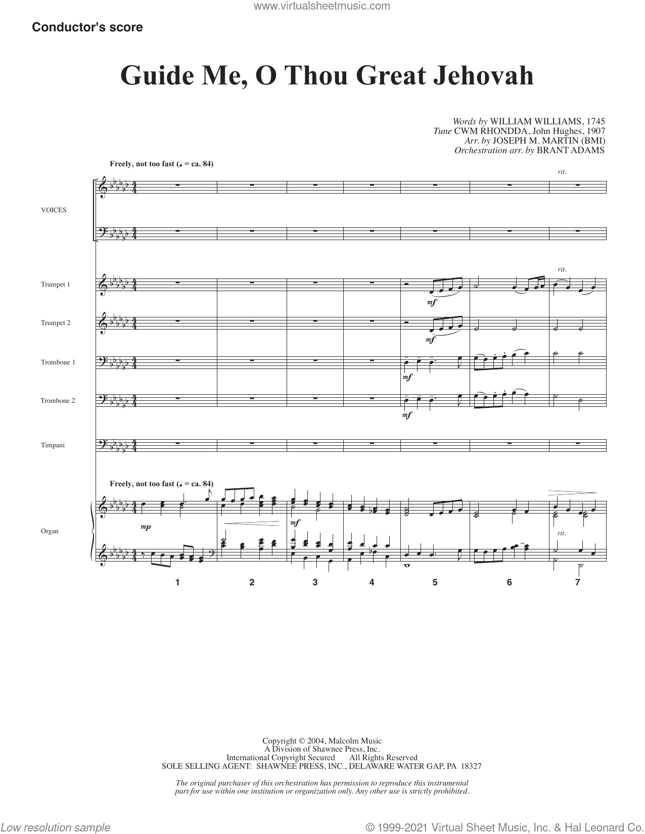 Guide Me, O Thou Great Jehovah (arr. Joseph M. Martin)