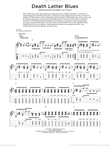 Death Letter Blues