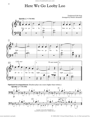 Here We Go Looby Loo (arr. Dennis Alexander)