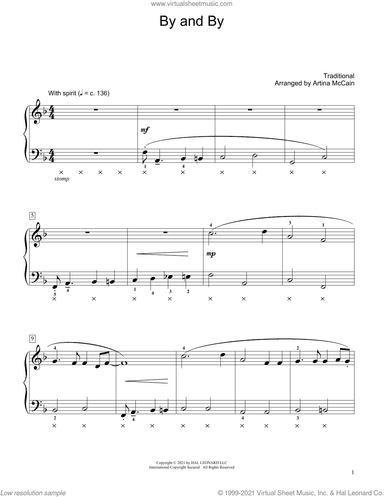 By And By (arr. Artina McCain)