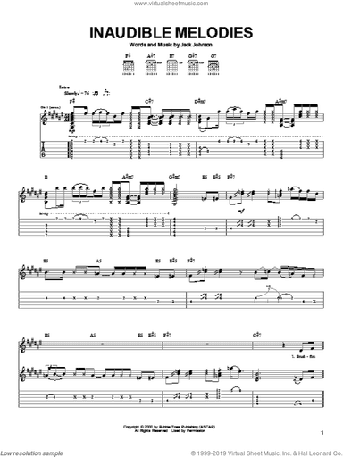 Inaudible Melodies