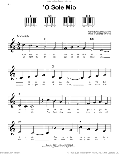 'O Sole Mio