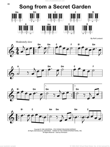 Song From A Secret Garden