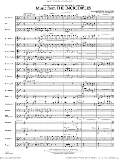 Music from The Incredibles (arr. Jay Bocook)