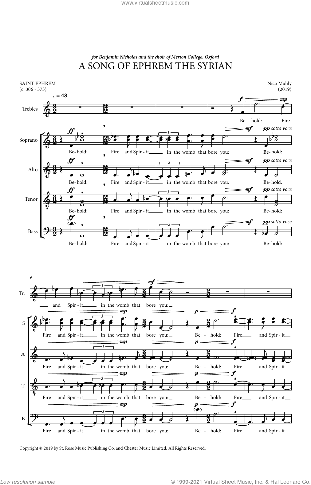 A Song Of Ephrem The Syrian