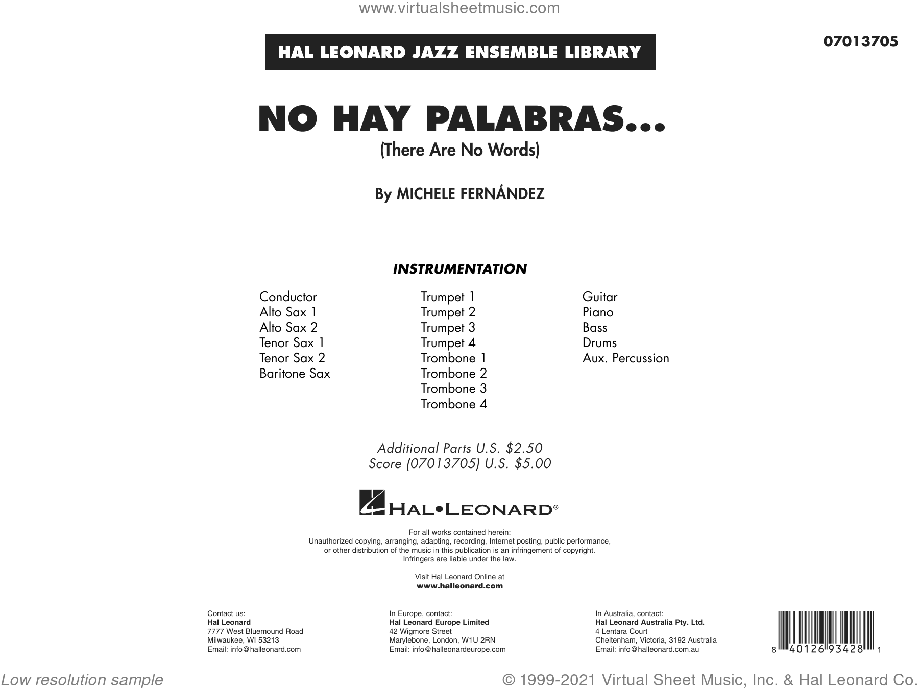 No Hay Palabras... (There Are No Words) (COMPLETE)