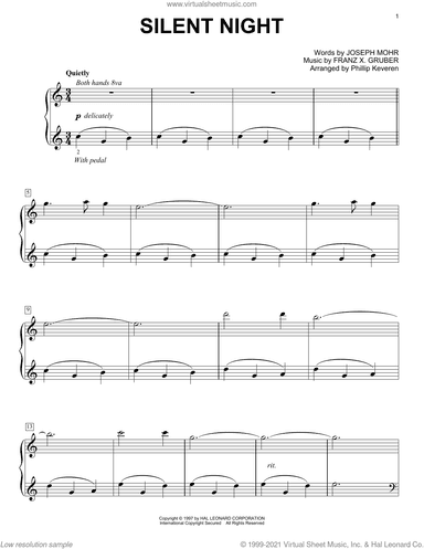 Silent Night (arr. Phillip Keveren)