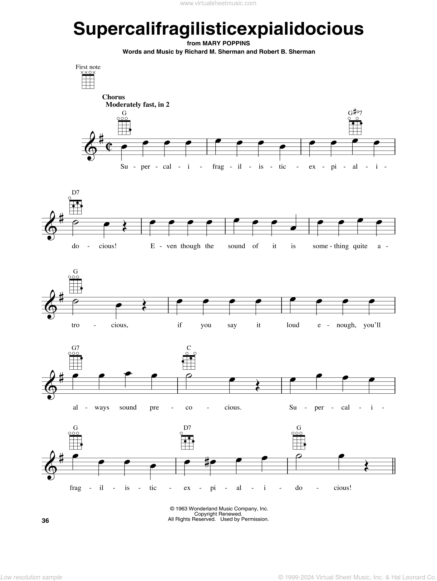 Supercalifragilisticexpialidocious (from Mary Poppins)