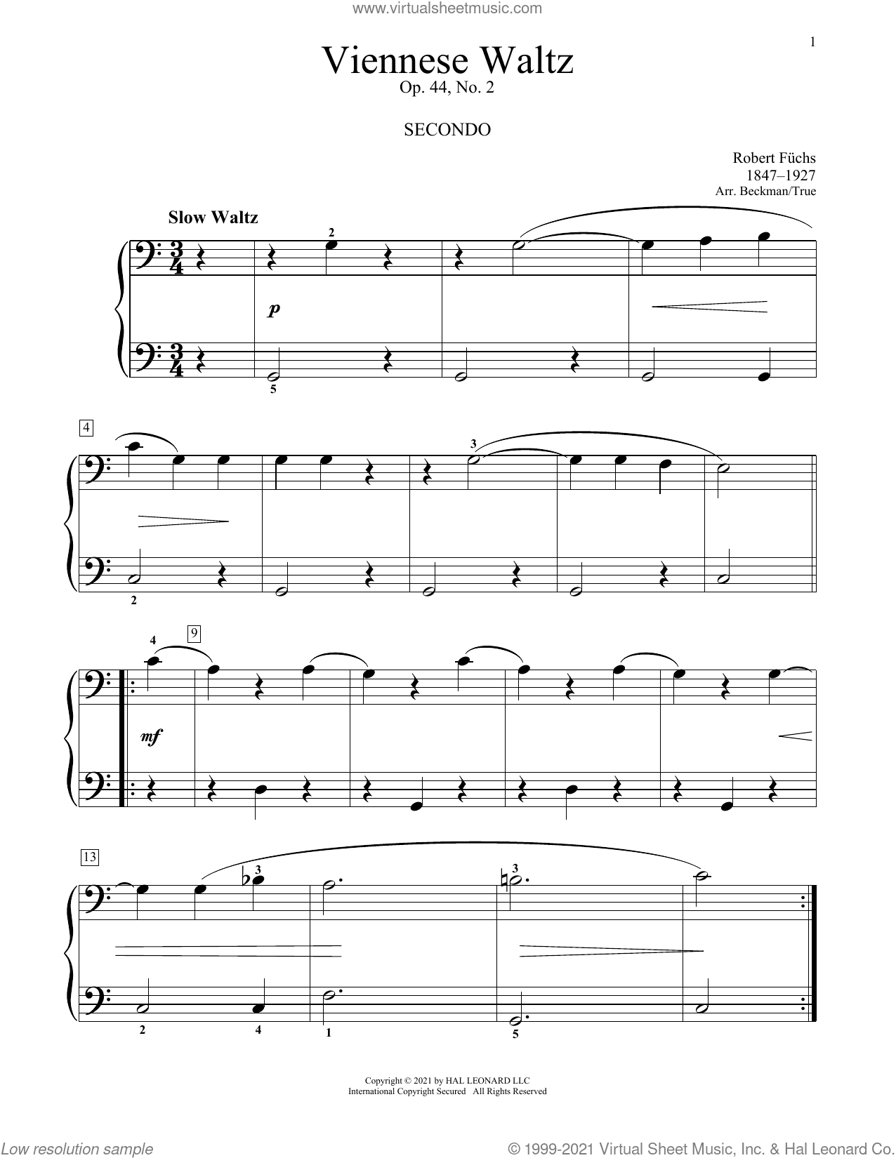 Viennese Waltz, Op. 44, No. 2