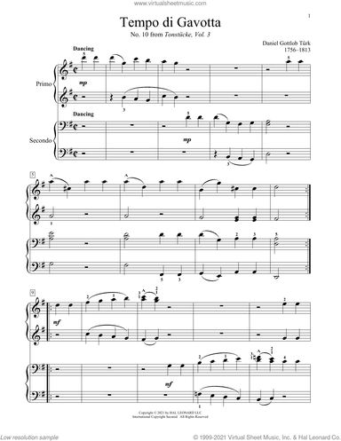 Tempo Di Gavotta (From Tonstucke, Vol. 3, No. 10)