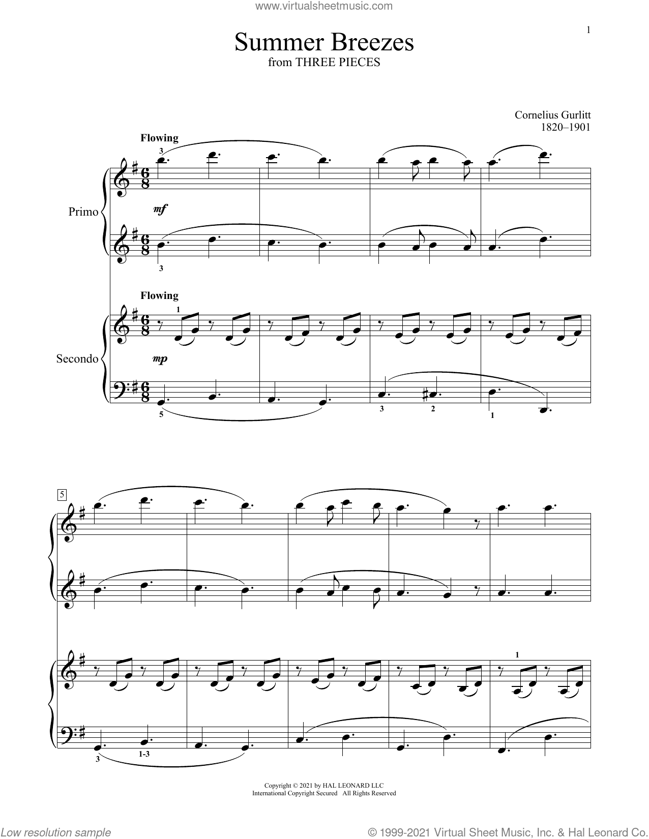 Summer Breezes (From Three Pieces)