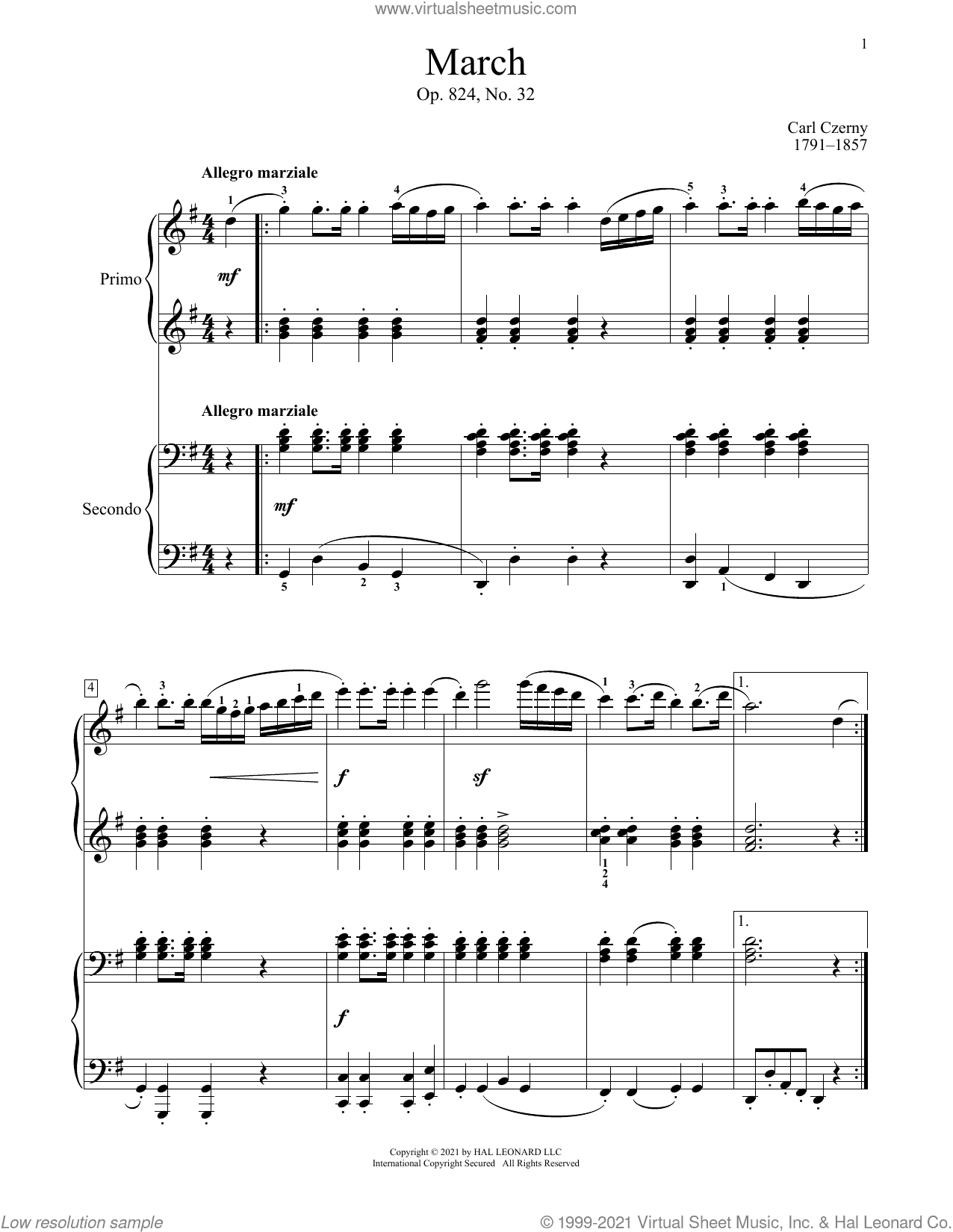 March, Op. 824, No. 32