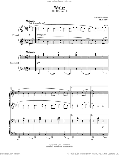 Waltz, Op. 102, No. 10