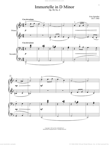 Immortelle, Op. 90, No. 4