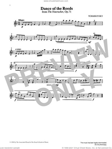 Dance of the Reeds from Graded Music for Tuned Percussion, Book II
