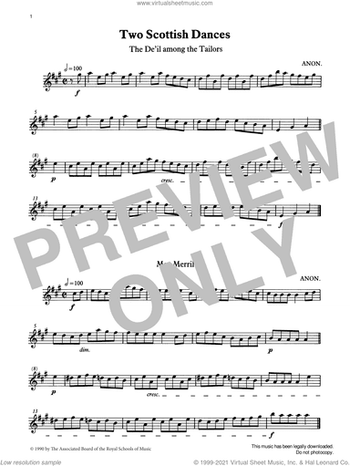 Two Scottish Dances from Graded Music for Tuned Percussion, Book III