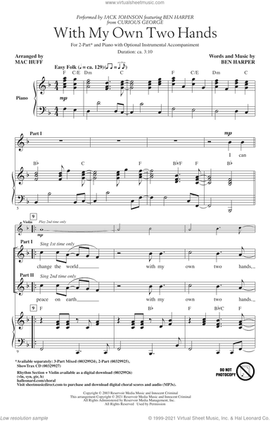 With My Own Two Hands (from Curious George) (arr. Mac Huff)