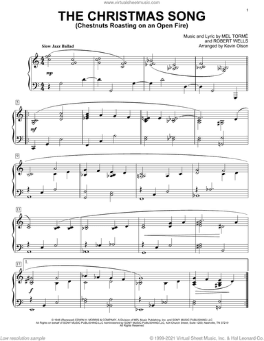 The Christmas Song (Chestnuts Roasting On An Open Fire) (arr. Kevin Olson)